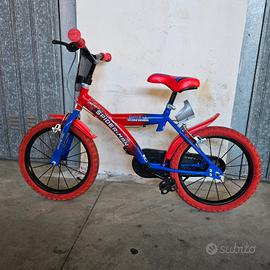 Bici Spiderman da 16
