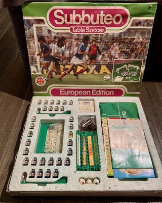 Subbuteo European Edition Complete Boxed Rare Set