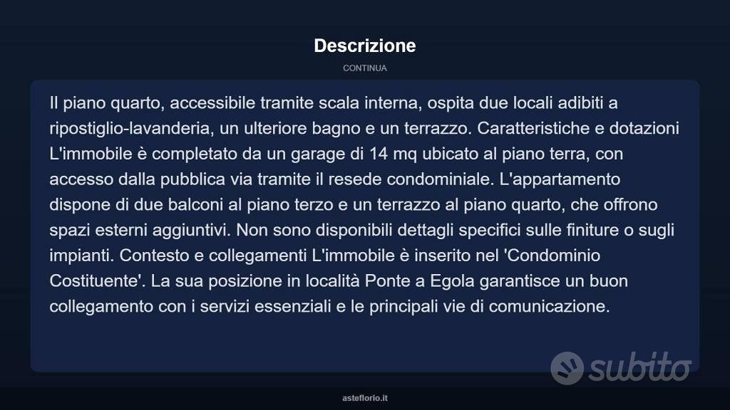 Appartamento – San Miniato, Ponte a Egola - Vista 4
