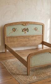 Letto matrimoniale veneziano dipinto a mano