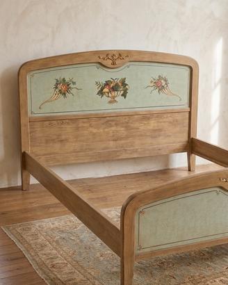 Letto matrimoniale veneziano dipinto a mano