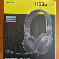 Corsair Cuffie Gaming MULTIPIATTAFORMA HS35 V2