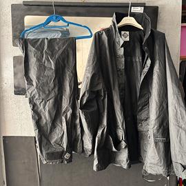 Giacca +pantalone moto pioggia