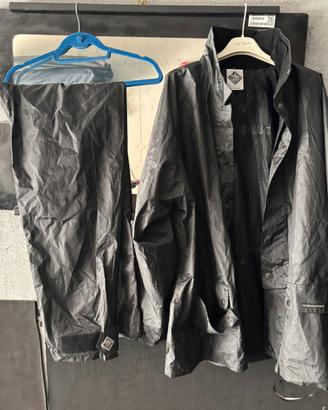 Giacca +pantalone moto pioggia