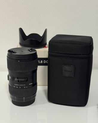 Sigma Art 18-35 1.8 attacco Canon Fotografia