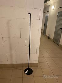 Asta microfonica K&M con base tonda - NUOVO
