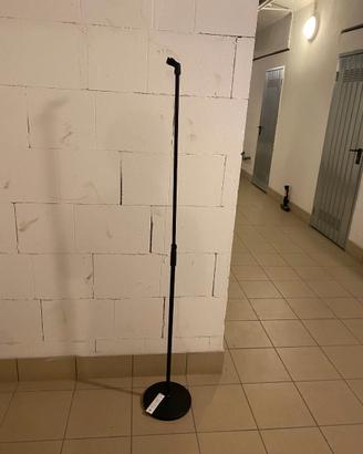 Asta microfonica K&M con base tonda - NUOVO