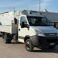Iveco daily 60 con gru e ribaltabile