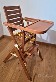 Foppapedretti seggiolone in legno