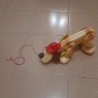 Otto cane poliziotto giocattolo Harbert vintage