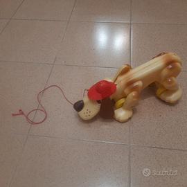 Otto cane poliziotto giocattolo Harbert vintage