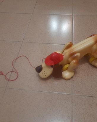 Otto cane poliziotto giocattolo Harbert vintage