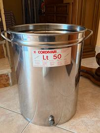 Cisterna contenitore olio di oliva inox