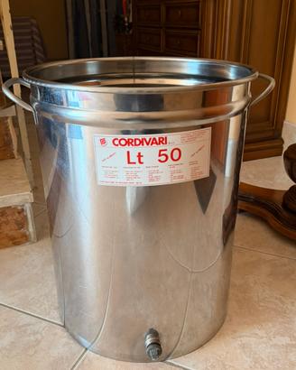 Cisterna contenitore olio di oliva inox