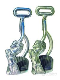 STAFFE PER SELLE CON CAVALLO RAMPANTE INCISO