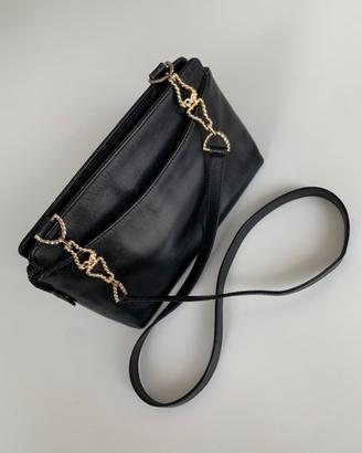 Roberta di Camerino - Borsa Vintage in Pelle Nera