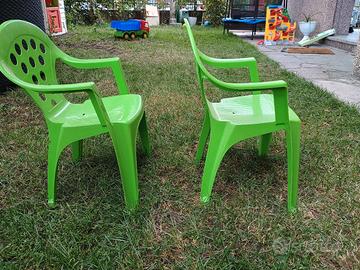 Sedie plastica bambini 