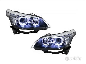 Fari Angel Eyes DRL BMW 5 E60 E61 LCI
