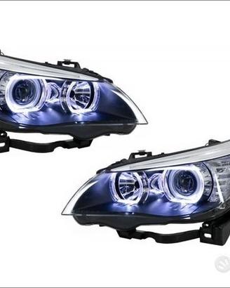 Fari Angel Eyes DRL BMW 5 E60 E61 LCI