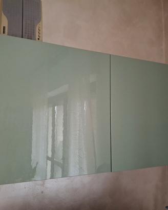 Ikea Besta ante grigio azzurre