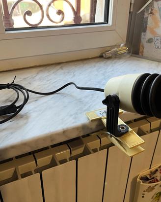 Lampada Con Pinza Vintage Anni 70/80