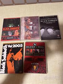 Lotto black sabbath dvd musicali