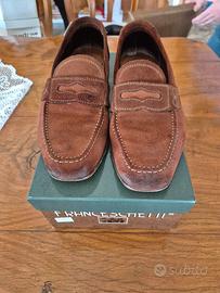 Scarpe in camoscio marrone anni 80-90 taglia 40 e 