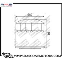 Filtro olio Champion COF102 Honda Vf 400 500 750 1