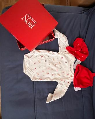 Completino natalizio neonato