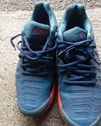 Scarpe Asics tennis Gel resolution misura 40.5
