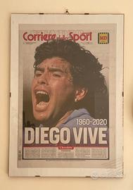 Giornale Corriere dello Sport Diego Vive