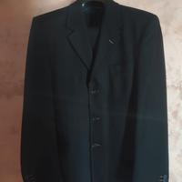 Completo elegante uomo giacca-pantalone con filo