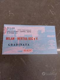 Biglietti Stadio Calcio Usati