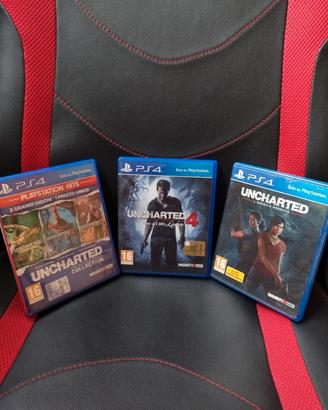 Saga completa Uncharted - Giochi per PS4 