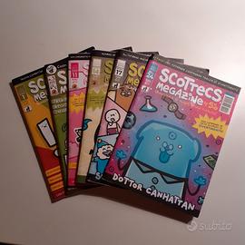 Lotto 6 fumetti Scottecs Megazine