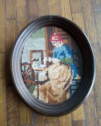 quadretto ovale Handmade