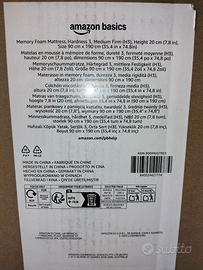 Materasso Memory 190 x 90