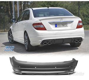 PARAURTI POSTERIORE MERCEDES W204 07-14 LOOK AMG P