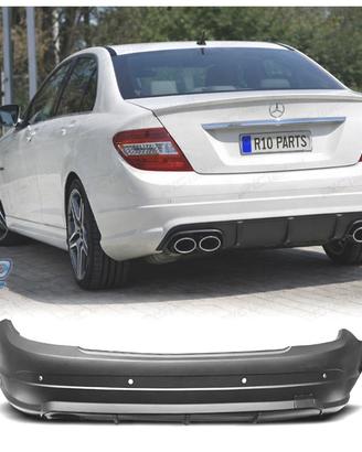 PARAURTI POSTERIORE MERCEDES W204 07-14 LOOK AMG P