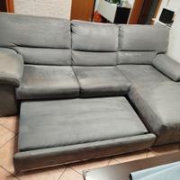 Divano letto 3 posti con penisola