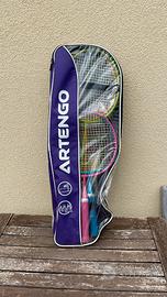 Set Famiglia Racchette Badminton Adulto e Bambino