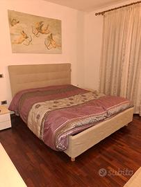 Letto matrimoniale contenitore 