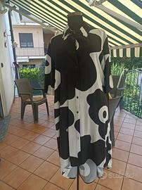 vestito bianco e nero 