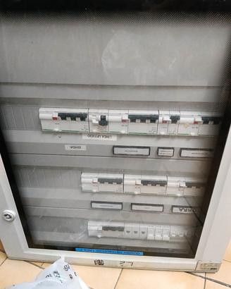 quadro elettrico + interuttori 