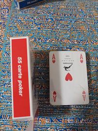 mazzo con da 52 carte + 2Jolly + carta regole