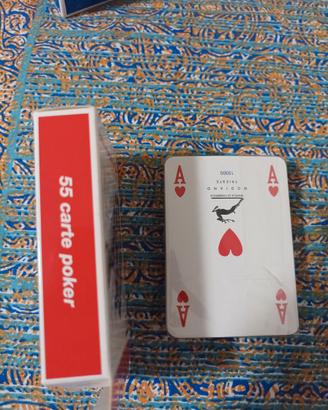 mazzo con da 52 carte + 2Jolly + carta regole