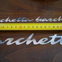 Scritta logo fregio per fiat BARCHETTA