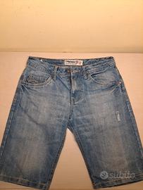 pantalone corto jeans terranova uomo