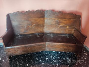 panca in legno, antica