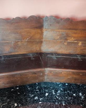 panca in legno, antica